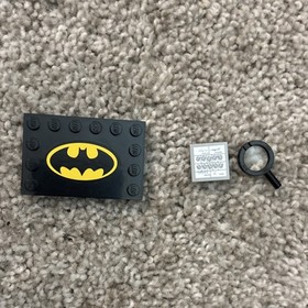 LEGO Batcave Computer (7783) Batman Two-Face Joker  (The original stickers)