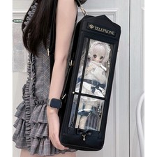 Original 1/4 BJD Doll Scale Carry Bag Doll Show Backpack Crossbody Handbag