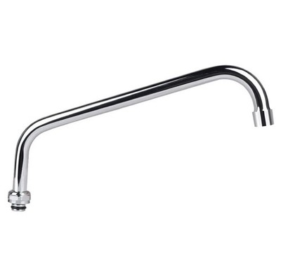 TNROTED 12 Inch Commercial Faucet Swivel Spout Replacement 12 Inch, Chrome 