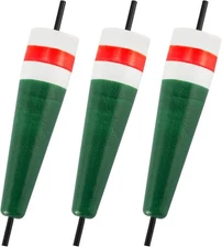 Dr.Fish 5 Pack Popping Cork Floats Foam Float Fishing Bobbers for 4.6 