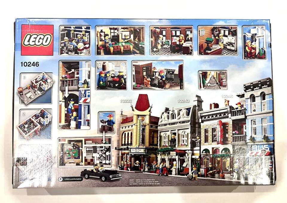 LEGO CREATOR: Oficina de Detectives (10246) Nuevo NISB Edificio Modular Raro Foto 4 de 4