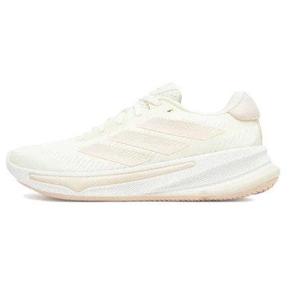 Adidas Supernova Ease Abrasion Resistant Low Top Running Shoes Women's White