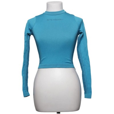 Iets Frans, Unterziehshirt, Größe: S, Blau, Einfarbig, Rippenstrick, Damen #CGo