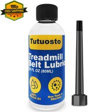 Treadmill Belt Lubricant 100 Silicone 500CS Oil w/Precision Cap