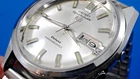Rare Seiko 5 Sportsmatic DELUXE Automatic Vintage 1966 Day Date Watch 7619-9060