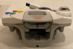 1999 SEGA DREAMCAST CONSOLE HKT-3020 LAUCH ED WHITE NTSC MISSING MANUAL TESTED