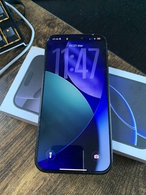 Apple iPhone 16 Pro Max 256GB Titan Schwarz ohne Simlock