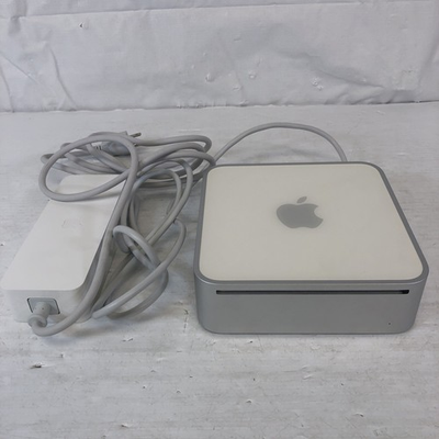 #ad Apple Mac Mini A1176 Intel Core Duo 1 GB Ram 80GB HD OS X 10.6.8 Works w Power $79.95