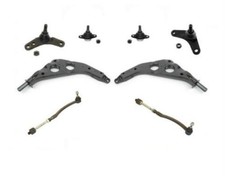 02-06 Mini Cooper Kit Lower Control Arm Ball Joints Tie Rods Inner & Outer 8Pc