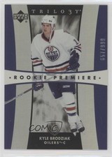 2005-06 Upper Deck Trilogy Rookie Premiere 657/999 Kyle Brodziak #256 1u6