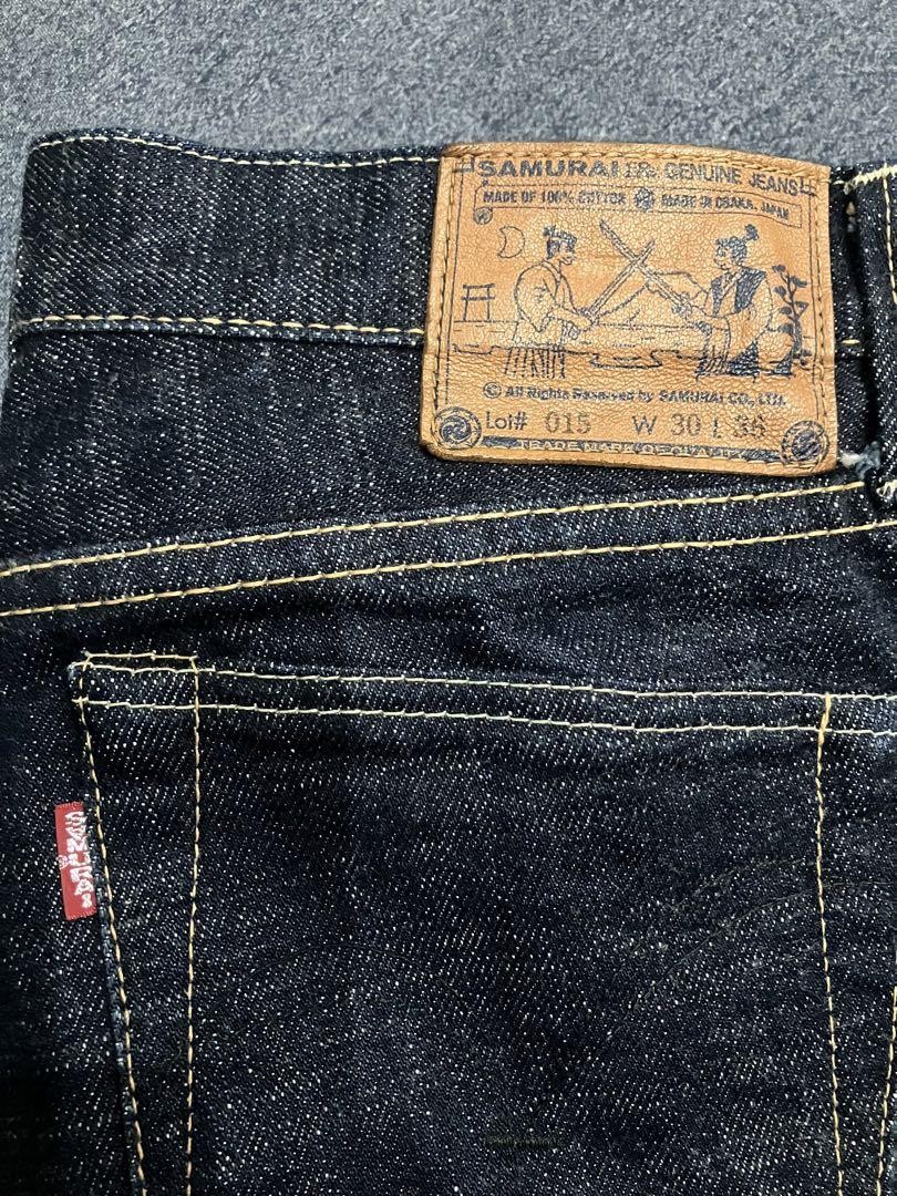 サムライジーンズ　S610LX 17oz W30 ローライズ SAMURAI JEANS S610LX 17oz Low Rise Denim Pants Men's M Size