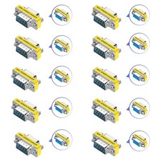 db9 Connector Null Modem Adapter  9-Pin Serial vga Adapter RS232 db9 Gender Ch...