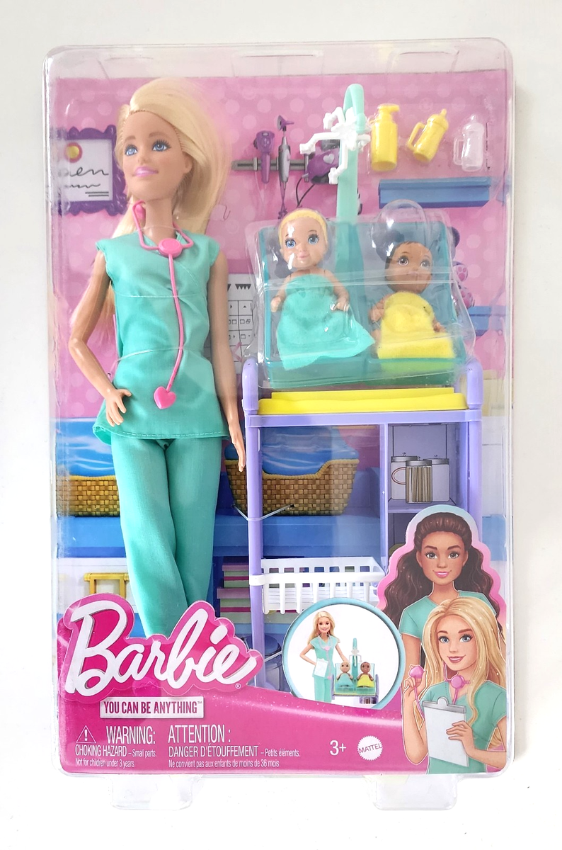 Ubuy Barbie Doll Baby Doctor Barbie Doll Barbie Baby Doctor