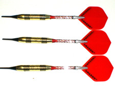Soft Tip Darts, New 16 Gram Brass with Aluminum Spinning Shafts 3381