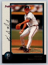 1998 Bowman #91 Kevin Millwood Rookie Atlanta Braves Card. rookie card picture