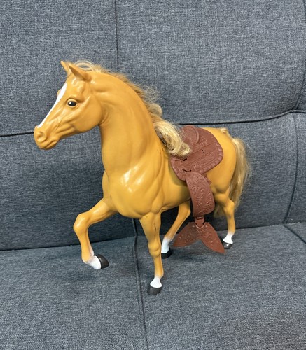 1980 Mattel Barbie Palomino Horse Dallas Saddle 11" One Stirrup - Picture 4 of 8