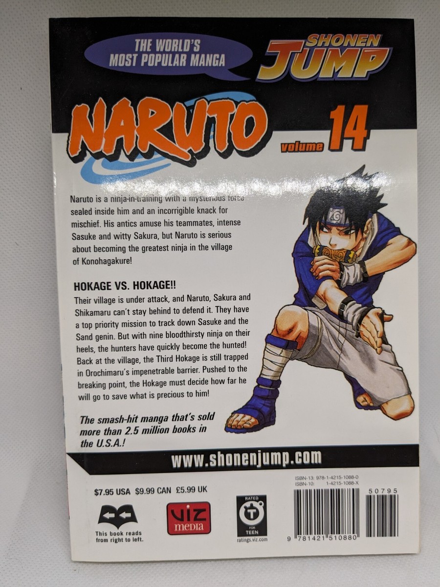 Naruto Vol. 14 -- Masashi Kishimoto -- Shonen Jump | eBay