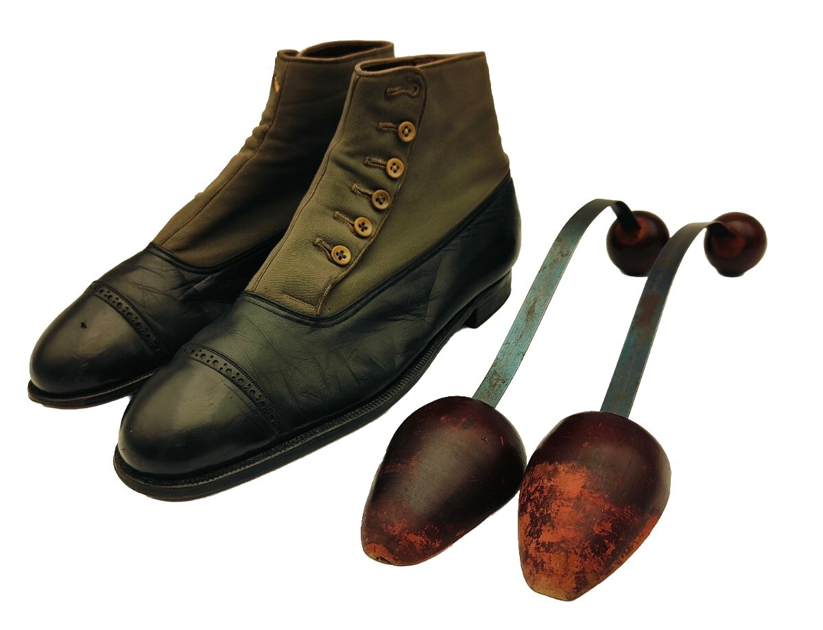 Edwardian Buy Shoe Boots Vintage EDWARDIAN ERA Style HANDCRAFTED