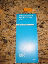 Vintage IBM Disk operating System V 3.30 Card 80X0683  2