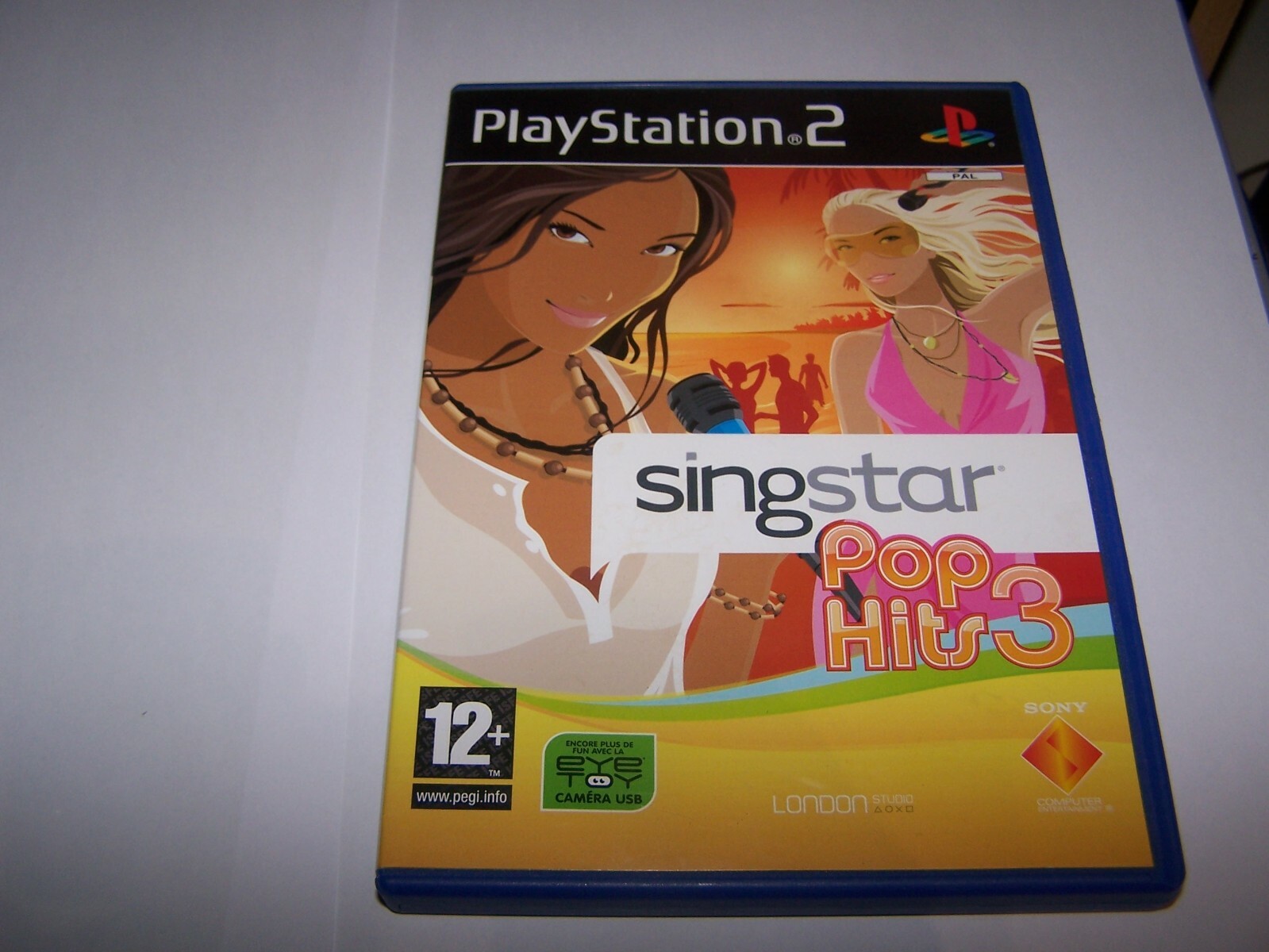 SINGSTAR POP HIT 3   -  PS2 - VF - BOITE CD  LIVRET