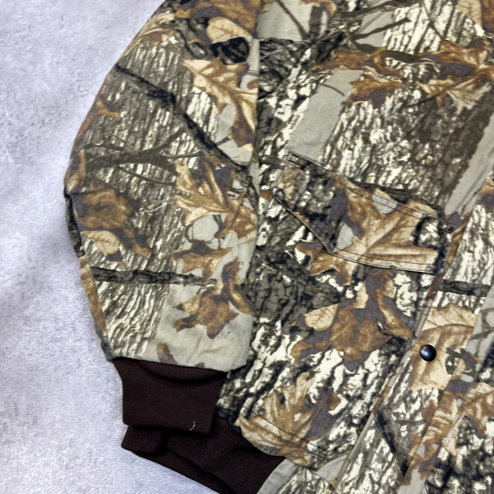 Winchester Real Tree Bomber Jacket Mens 2XL Xpert Sniper Hunting Coat, Brown image 6