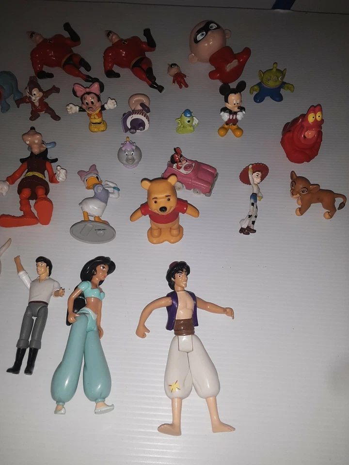 批量 24 件 迪士尼 公仔 玩具 人物 巨魔 公主,已知标题,bin371 — 第 3/4 张图片