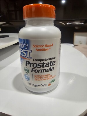 Doctor's Best Comprehensive Prostate Formula 120 Vegetarian Capsules fast shipp.