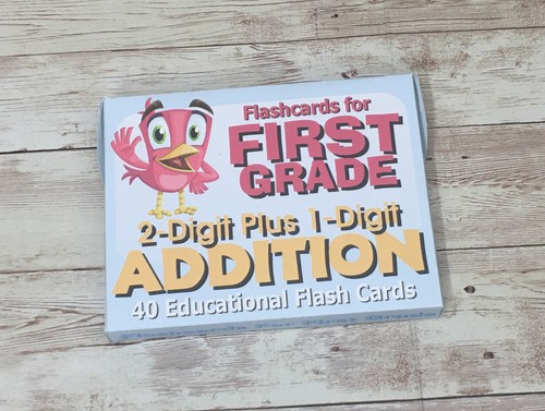 Addition 2-digit plus 1-digit Flashcards For First Grade - Educational - Picture 3 of 5