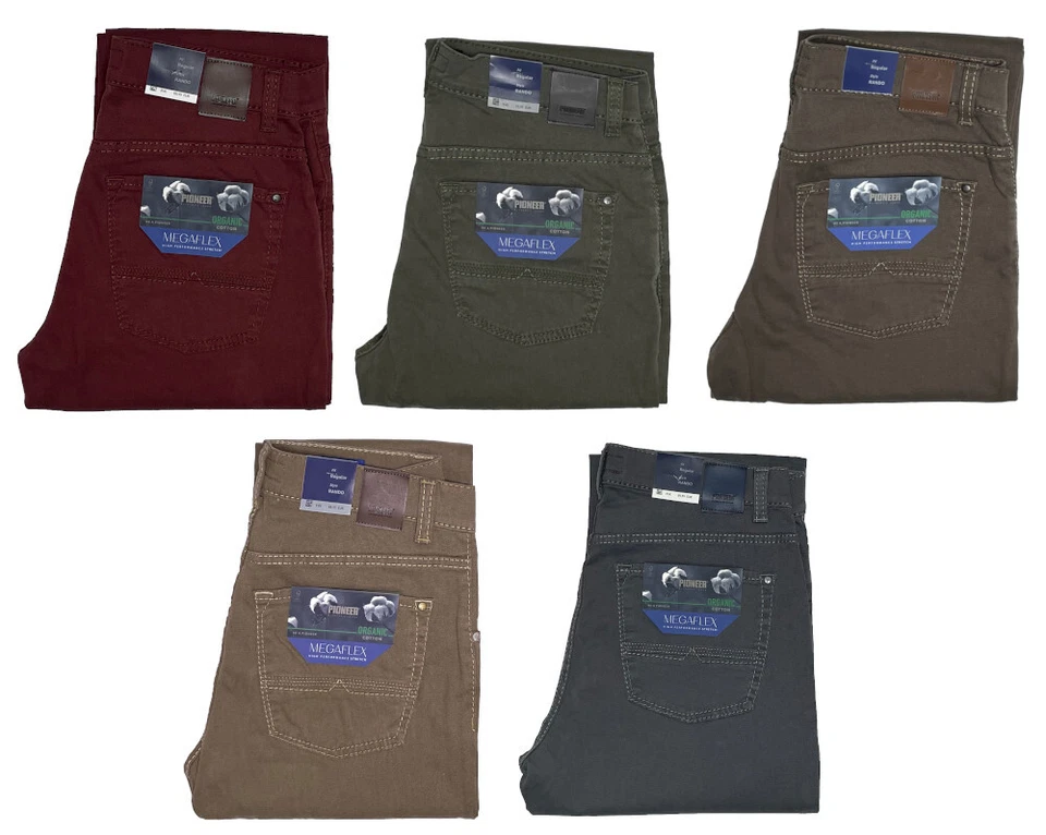 Vaqueros Pioneer Rando Stretch Megaflex talla y color a elegir 16741.5510 1ª elección