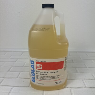 Ecolab Trupower All Purpose Dishmachine Detergent, 611326 EXP 03/2027