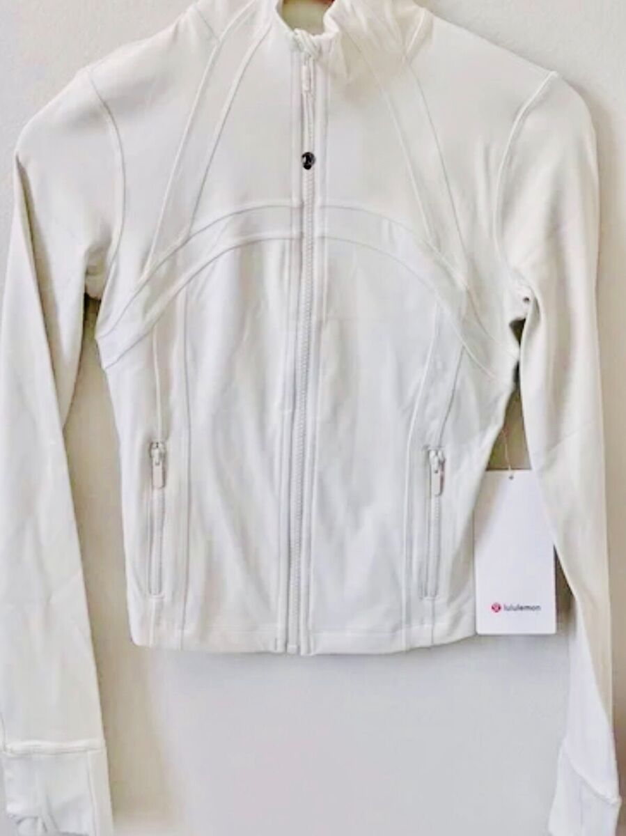 LULULEMON Define Cropped Jacket Nulu White 0 2 4 6 8 10 12 LULULEMON Define Cropped Jacket Nulu White 0 2 4 6 8 10 12