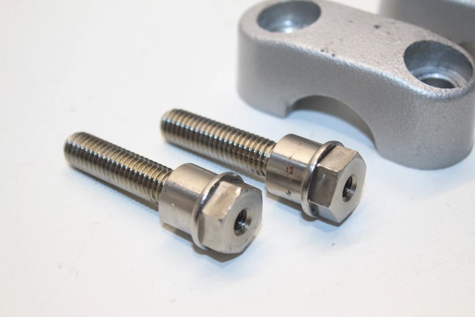 BMW F650GS F650 GS 2001-2007 manillar elevadores abrazadera OEM Foto 3 de 4