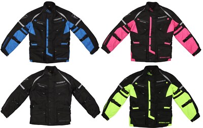 Modeka Tourex II Kids Kinder Motorrad Jacke wasserdicht Kinderjacke