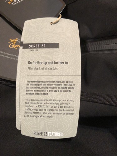 MYSTERY RANCH SCREE 22 BACKPACK BLACK – HIKING DAYPACK TRAVEL NWT - BRAND NEW - Picture 9 of 12