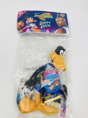 McDonalds Space Jam Daffy Duck plush sealed 1996 Happy Meal Collectible