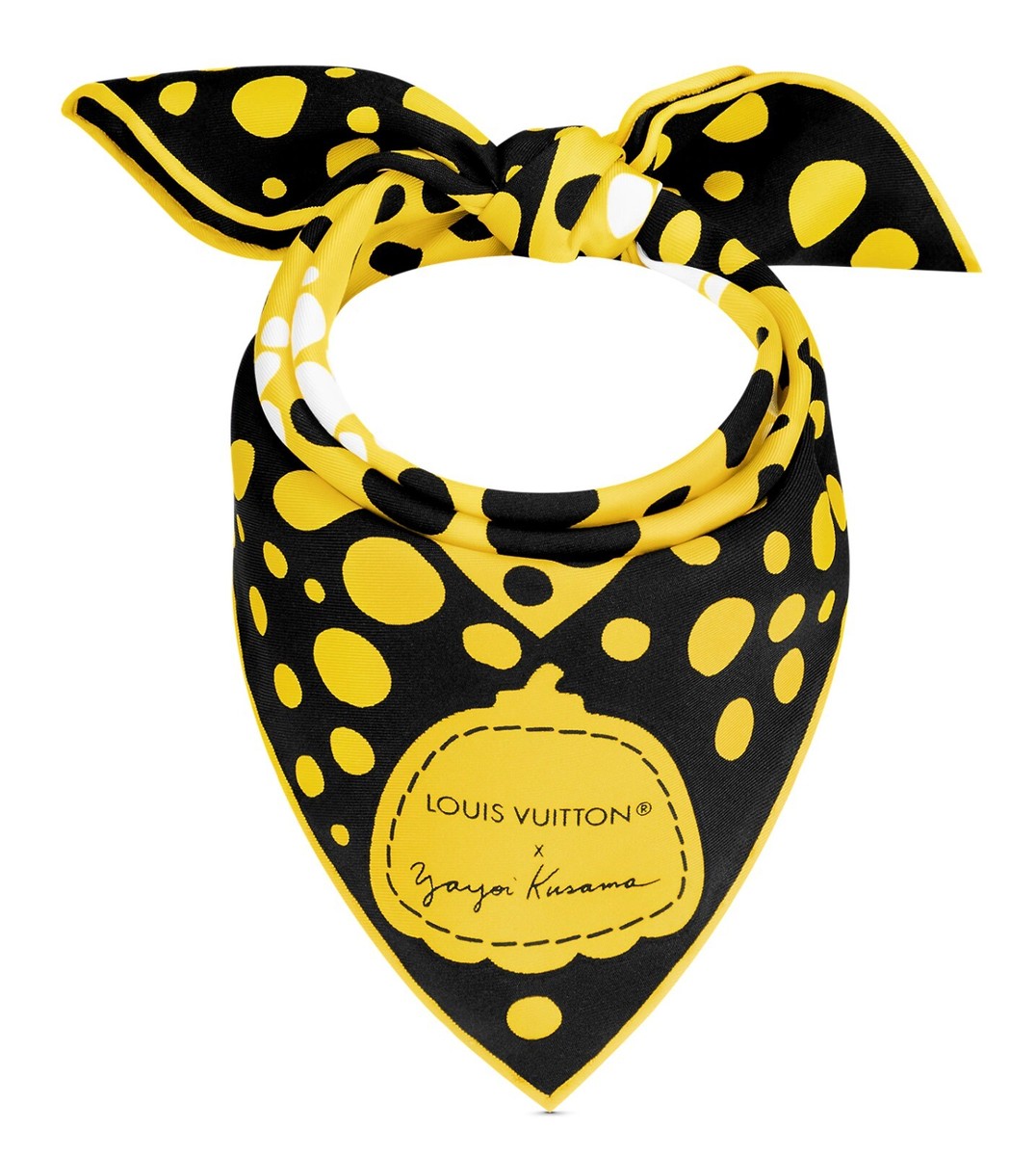 LOUIS VUITTON x YAYOI KUSAMA 'Infinity Dots Square 45' 2023 Silk