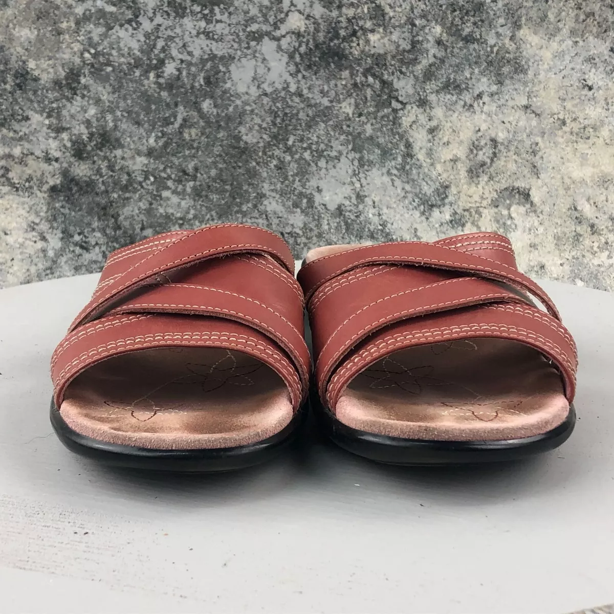 Clarks criss cross sandals hot sale