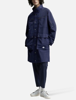 PUMA X NANAMICA WOVEN COAT CORDURA NAVY MENS L NWT