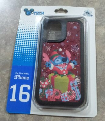 Disney D-TECH iPhone 16 ケース Disney D-Tech Stitch Christmas iPhone 16 Case - Holiday Gift