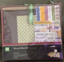 New Making Memories Scrapbook Harvest Album Kit 120 pieces Paper Stickers NIB