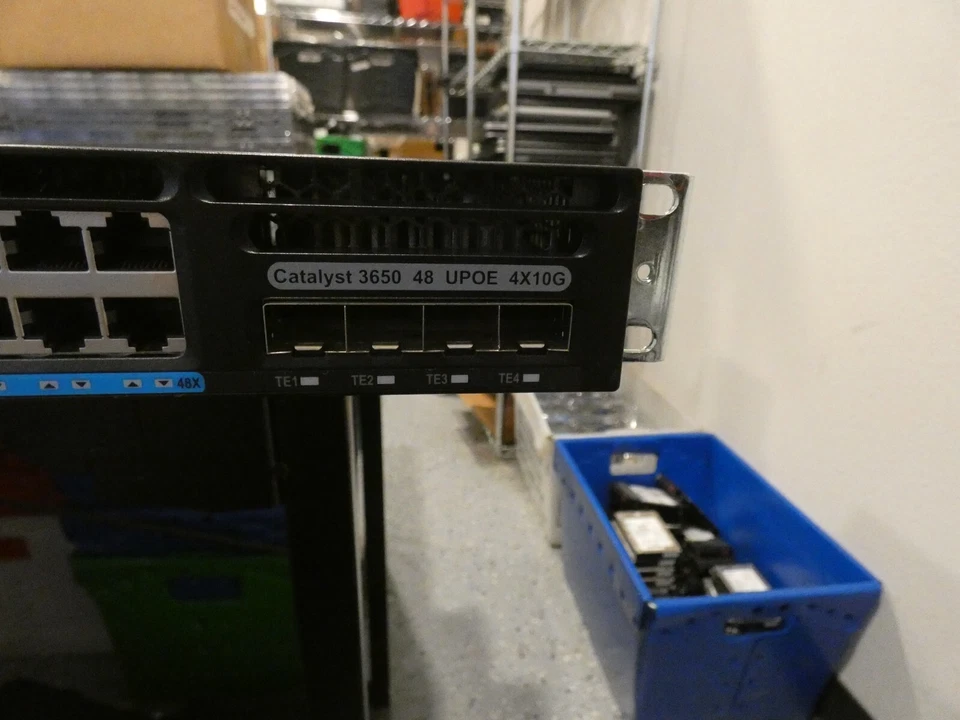 Cisco WS-C3650-12X48UQ-L 48 Port Switch Catalyst 3650 48 UPOE 4X10G w/2 PSU - Image 4 of 4