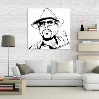 NATE DOGG スケッチカード　001シリ！手描き V2840 Nate Dogg Portraitper G-Funk Hip-Hop West Coast Decor WALL