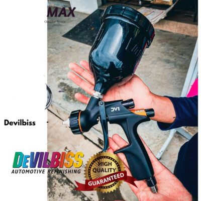 HVLP DeVilbiss DV1 Klarlack-Spritzpistole 1,3 mm (DV 1.3-B1+) 600-ml-Becher 