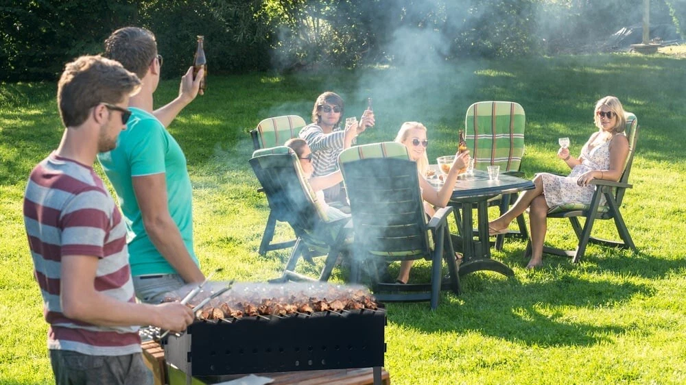 Portable Folding BBQ Charcoal BBQ Charcoal Grill Outdoor Picnic Luxury Garden