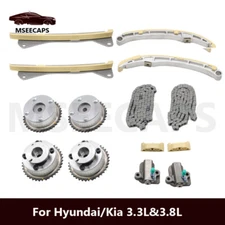 For Hyundai/Kia 3.3L&3.8L Santa Fe Sorento Azera Genesis Engine Timing Chain Kit