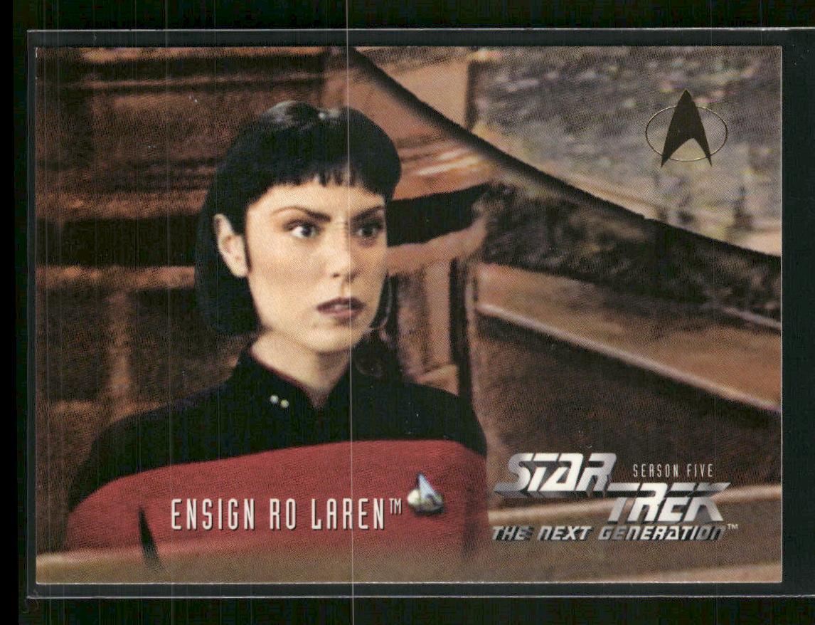 1996 SkyBox Star Trek: The Next Generation Season 5 #528 Ensign Ro