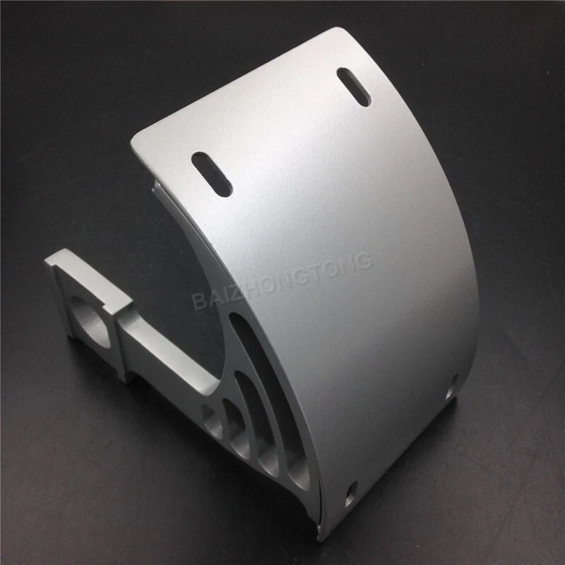 Soporte de matrícula curva de montaje lateral para Yamaha YZF R1 2004 2005 2006 Foto 3 de 4