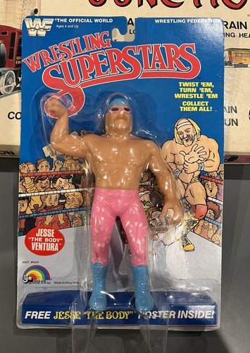 Vintage WWF LJN TITAN ~ JESSE THE BODY VENTURA ~ W...