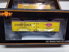 MTH HO Trains 10805 Jelke Good Luck Margarine R40-2 Woodside Reefer Car 80-94037