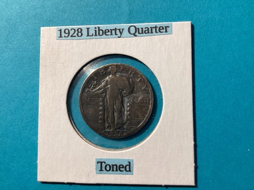 1928 Standing Quarter " Toned " - Picture 3 of 4